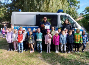 WIZYTA POLICJANTA w PRZEDSZKOLU
